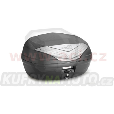 MONOLOCK TopCase URBAN - 46l, KAPPA (černý, čirá odrazka, kompozit, vč. plotny K628 a univerzální mont. sady)