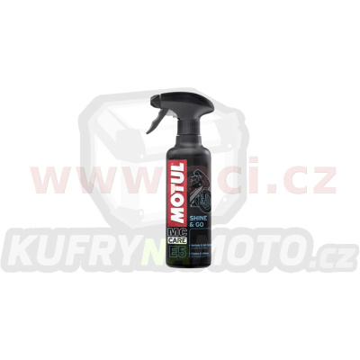 MOTUL leštění a oživení plastů E5 SHINE & GO, 400 ml 