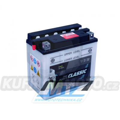 Baterie (akumulátor motocyklový) YB16B-A (12V-16Ah)