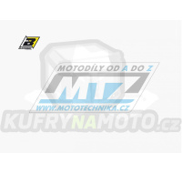 Polepy číslových tabulek (vystřižené) - Husqvarna TC250 / 08-13 + TC450 / 08-10 - barva bílá