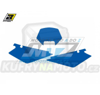 Polepy číslových tabulek (vystřižené) - Husqvarna TE250+TE450+TE510 / 05-07 + WR125+WR250+WR300 / 06-08 - barva modrá