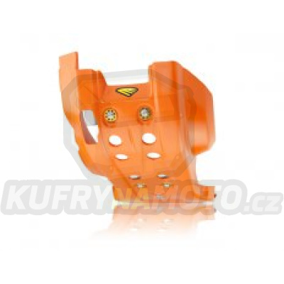 CYCRA kryt pod motor FULL COMBAT SKID PLATE KTM 13-16 250/300 (SX/XC/EXC 2T) barva oranžová - AKCE