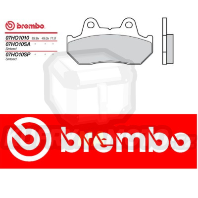 Brzdové destičky Brembo HONDA CB F 1100 r.v. Od 83 - 85 směs Originál Přední