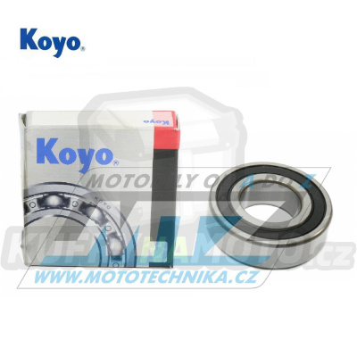 Ložisko 6205-2RS (rozměry: 25x52x15 mm) Koyo