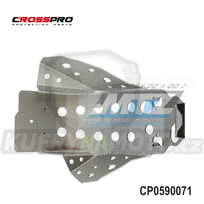 Kryt pod motor hliníkový ALU Engine Guard - KTM 450SXF / 11-12