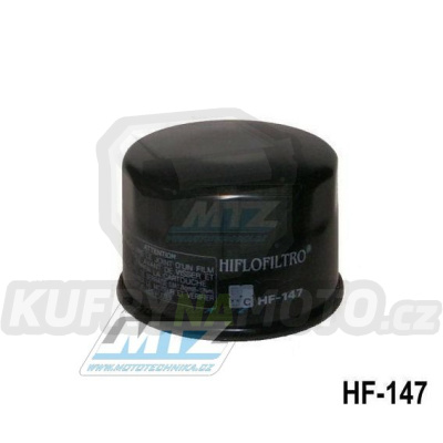 Filtr olejový HF147 - Yamaha FZS600 Fazer + XVS1300 Midnight Star + XP500 TMax+XP530 TMax + YFM660 Raptor+YFM700 Grizzly+YFM700 Kodiak + Kymco 5MXU+UXV+X-Citing+My Road