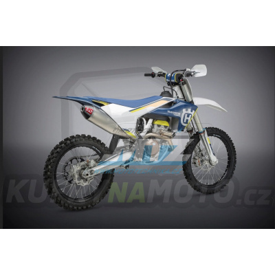 Výfuk kompletní (výfukový systém) Yoshimura RS-4 - KTM 250EXCF / 16-17 +250SXF+250XCF+350SXF+350XCF / 16-18 + 250SXF Factory Edition / 15 +350EXCF / 17-19 + Husqvarna FC250+FC350 / 16-18 + FX350 / 17-18