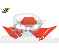 Polepy číslových tabulek (vystřižené) - Beta RR 2T+4T / 18-19 - barva červená