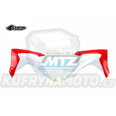 Spojlery Honda CRF450R / 13-16 + CRF250R / 14-17 - barva bílo-červená