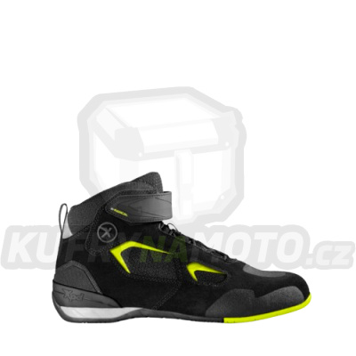 Moto boty XPD X-RADICAL černo/fluo žluté