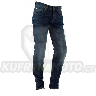 Moto kalhoty RICHA BI-STRETCH JEANS modré zkrácené