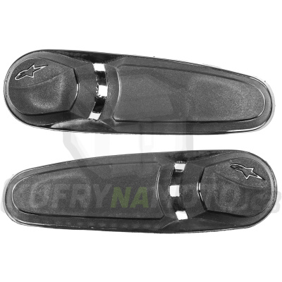 slidery špičky pro boty SMX PLUS verze 2013/14, ALPINESTARS (černé, pár)