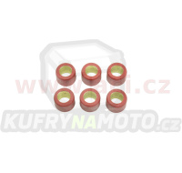 válečky variátoru (průměr 18 x 14 mm), váha 11 g, Athena (sada 6 ks)