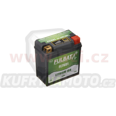 lithiová baterie  LiFePO4  FLTK01 FULBAT  12V, 2Ah, 140A, 86x48x90 (pro motocykly KTM, YTX5L-BS/YTX4L-BS)