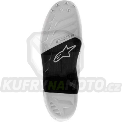 Náhradní podrážky na jezdecké boty Alpinestars TECH7 - bílé