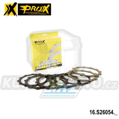 Lamely spojkové třecí (s obložením) Prox 16.S26054 - Yamaha MT03 / 06-11 + XT660R / 04-11 + XT660X / 04-11 + XTZ660 Tenere / 08-11