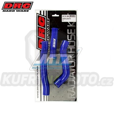 Hadice chladiče DRC RADIATOR HOSE KIT - DRC D47-01-953 - Husqvarna FC250 + FC350 / 16-18 - modré (sada 3ks)