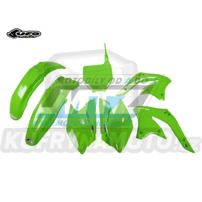 Sada plastů Kawasaki KXF450 / 08 - barva zelená