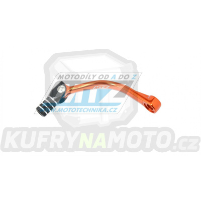 Řadička (řadicí páka) KTM 125+200+250+300+360 - oranžová