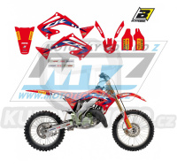 Polepy na motocykl (sada polepů Graphics) Honda CR125+CR250 / 02-07 - typ polepů Replica Team HRC