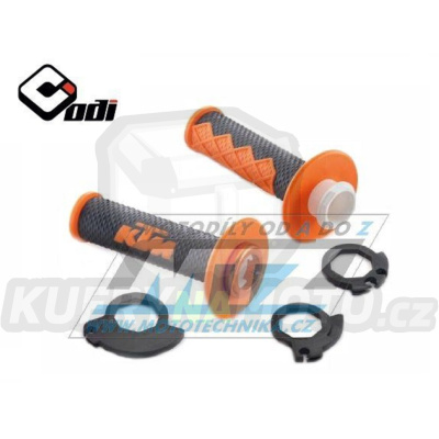 Rukojeti ODI LOCK ON KTM (2takt+4takt včetně 3 nástavců) - s logem KTM