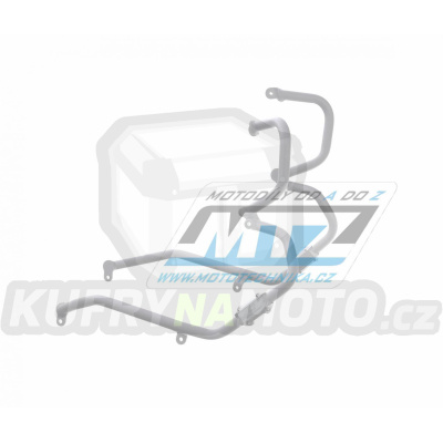 Padací rám Dual Sport Crash Bar - Honda X-ADV750 / 17-20 - barva stříbrná Ice Polished