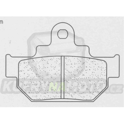Brzdové destičky CL BRAKES 2387 A3+