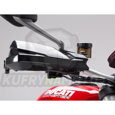 Kryty páček chrániče rukou Kobra černá SW Motech Ducati Monster 1200 / S 2014 -  M6 HPR.00.220.25200/B-BC.14674