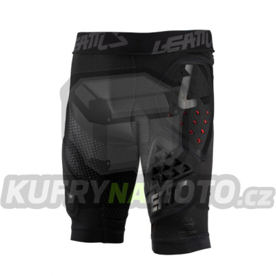 LEATT 5019000301  IMPACT SHORTS 3DF 3.0 ČERNÁ BARVA ČERNÁ VELIKOST M – akce