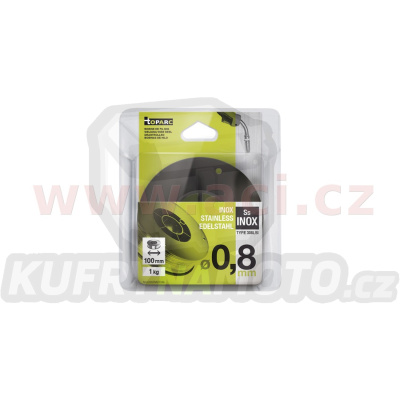svařovací drát nerez/ GYS, 0.8 mm, plastová cívka průměr 100 mm, 1 kg