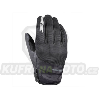 rukavice FLASH KP, SPIDI (černá/bílá/dark green)