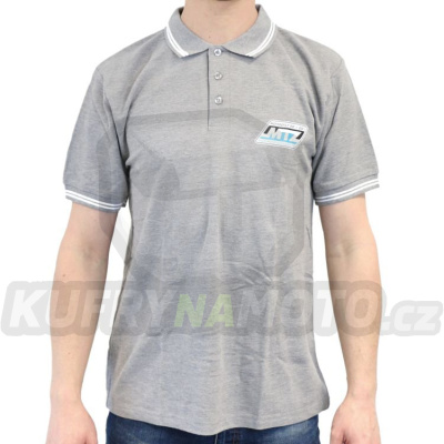 Tričko MTZ POLO URBAN s potiskem (barva šedý melír) - velikost XL