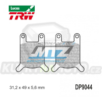 Destičky brzdové DP9044-LU TRW Lucas MCB508 - směs Allround