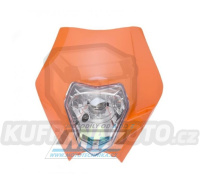 Maska přední se světlem Headlamp - oranžová