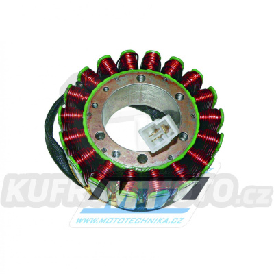 Stator generátoru (alternátor) VF700S Sabre + VF750S Sabre + VF1100C Magna + VF1100S Sabre + XL600V Transalp + XRV650 Africa Twin + BMW F650+F800 + Suzuki TL1000