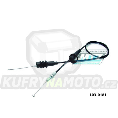 Lanko plynu Kawasaki KDX200 / 89-94