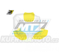 Polepy číslových tabulek (vystřižené) - Yamaha YZF250+YZF450 / 03-05 - barva žlutá