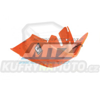 Kryt pod motor plastový DTC Engine Guard - KTM 250SXF+350SXF / 23-25 + 250EXCF+350EXCF / 24-25 + Husqvarna FC250+FC350 / 23-25 + FE250+FE350 / 24-25 + Gas-Gas MCF250+ECF250+ECF350 - barva oranžová