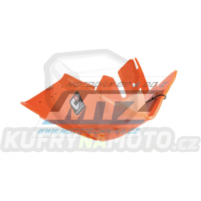 Kryt pod motor plastový DTC Engine Guard - KTM 250SXF+350SXF / 23-25 + 250EXCF+350EXCF / 24-25 + Husqvarna FC250+FC350 / 23-25 + FE250+FE350 / 24-25 + Gas-Gas MCF250+ECF250+ECF350 - barva oranžová