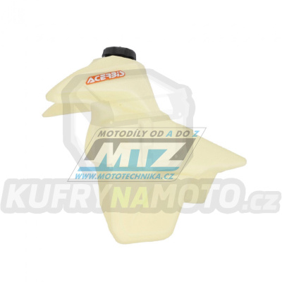 Nádrž Acerbis 12 litrů - KTM 125SX+150SX+250SX+300SX / 23-25 + 250SXF+350SXF+450SXF / 23-25 + 150EXC+250EXC+300EXC / 24-25 + 250EXCF+350EXCF+450EXC+500EXC / 24-25 + XC+XCF+XCW - barva natural, transparentní
