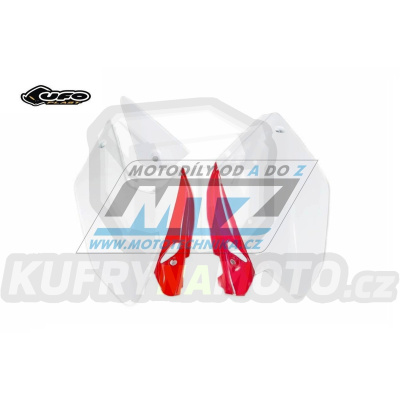 Bočnice Honda CRF250X / 04-17 - barva bílo-červená