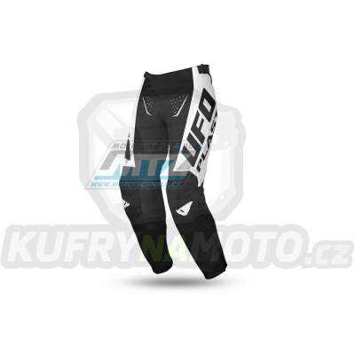 Kalhoty motokros UFO Oblivion - černo-bílé - velikost 40/58