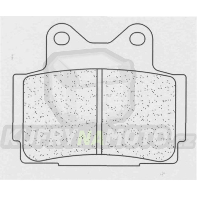 Brzdové destičky CL BRAKES 2301 RX3