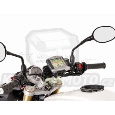 Držák úchyt GPS Quick Lock SW Motech Kawasaki ER – 6 f 650 2006 - 2008 EX650A GPS.11.646.10400/B-BC.13390