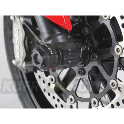 Padací protektory přední osa černá SW Motech Ducati Multistrada 1200 S 2013 - 2014 A3 STP.22.176.10000/B-BC.19195