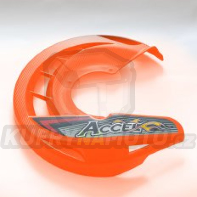 ACCEL kryt plastový chránič kotouče brzdové (do adaptéru FDCM nebo chránič kompletní FDG) barva oranžová