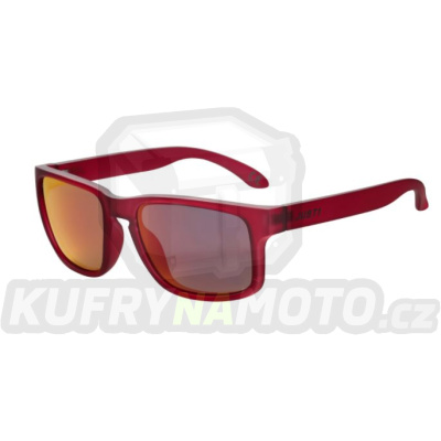 Sluneční brýle JUST1 KICKFLIP burgundy červené