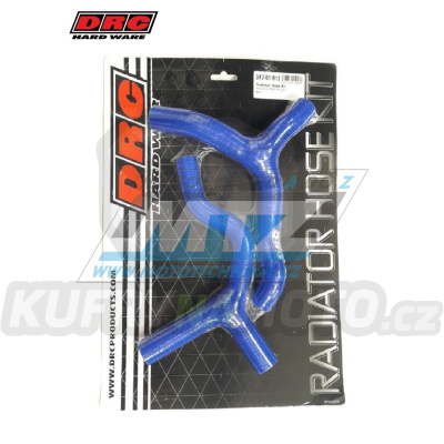 Hadice chladiče DRC RADIATOR HOSE KIT - DRC D47-01-812 - Husqvarna TC85 / 14-17 - modré (sada 2ks)