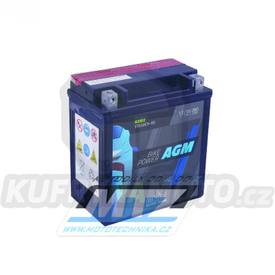 Baterie (akumulátor motocyklový) YTX20CH-BS (12V-18Ah)