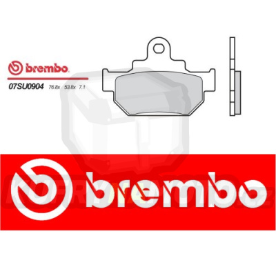 Brzdové destičky Brembo MAICO GP 550 r.v. Od 87 -  směs Originál Přední